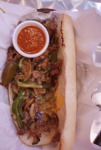 The Philly CheeseSteak from Charlie's by Table For Three