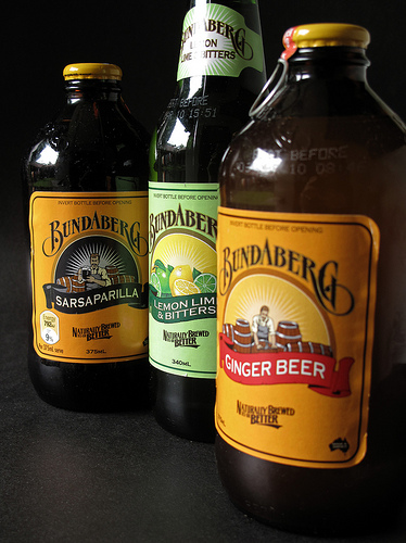Beer, Bitters and Sarsaparilla from Bundaberg