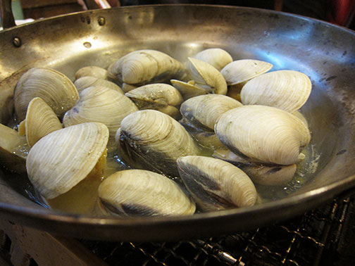 sake-clams
